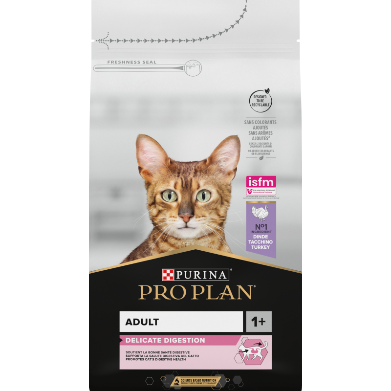 PRO PLAN CAT DELICATO TACCHINO E RISO 1,5 KG