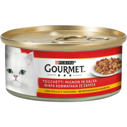 GOURMET TOCCHETTI MIGNON IN SALSA CON POLLO E TACCHINO...