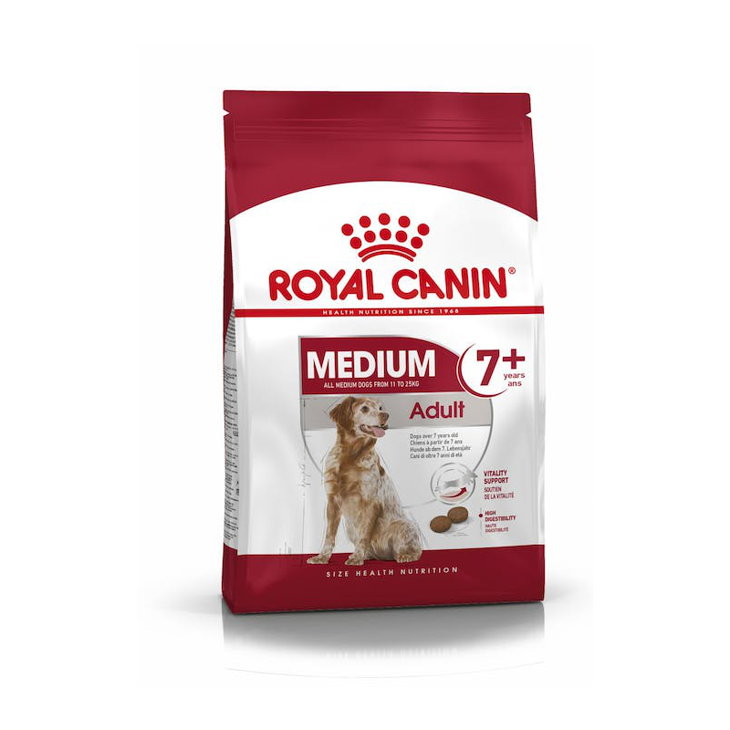 ROYAL DOG ADULT MEDIUM 7+  4 KG