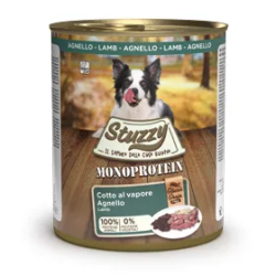 STUZZY CANE MONO AGNELLO LATTINA 800 GR