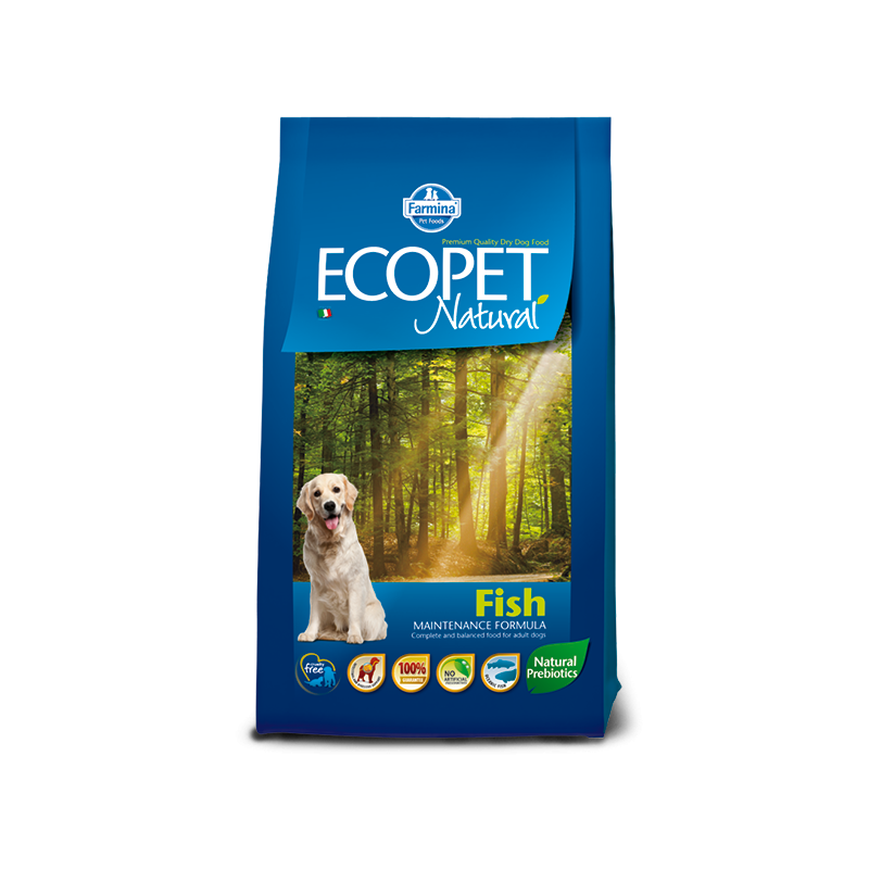 ECOPET NATURAL PESCE 12 KG