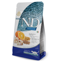 ND CAT OCEAN LOW MERLUZZO E ARANCIA 5 KG