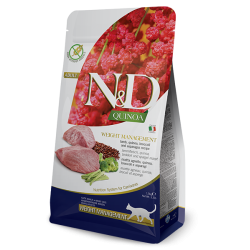 ND CAT QUINOA WEIGHT MANAGEMENT AGNELLO E BROCCOLI 300 GR