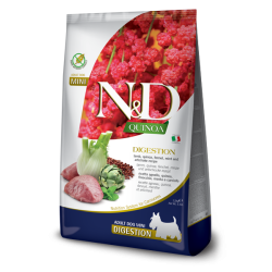 ND DOG QUINOA AGNELLO E FINOCCHIO DIGESTION MINI 800 GR