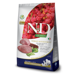 ND DOG QUINOA WEIGHT MANAGEMENT AGNELLO E BROCCOLI ADULT...