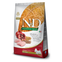 ND DOG LOW SENIOR POLLO E MELOGRANO ADULT MINI 2,5 KG