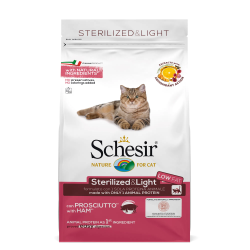 SCHESIR GATTO STERILIZED PROSCIUTTO 400 GR