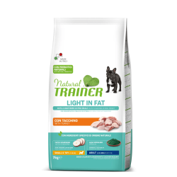 TRAINER NATURAL DOG LIGHT MINI TACCHINO 7 KG