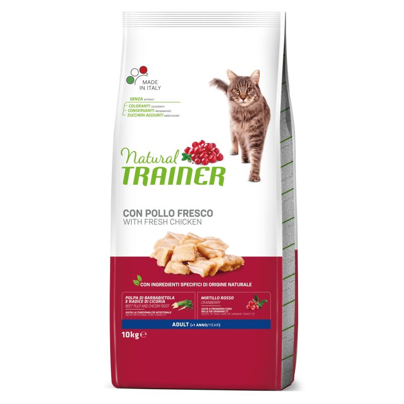 TRAINER NATURAL CAT ADULT POLLO 10 KG