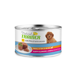 TRAINER NATURAL DOG PUPPY & JUNIOR MINI LATTINA 150 GR