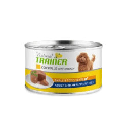 TRAINER NATURAL DOG ADULT MINI POLLO E RISO LATTINA 150 GR