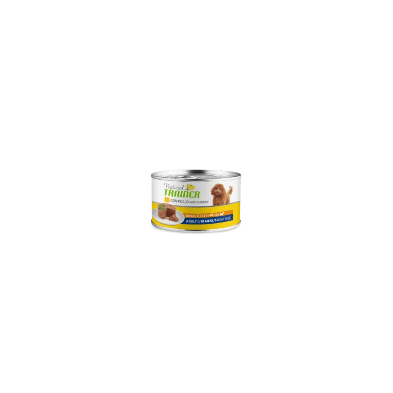 TRAINER NATURAL DOG ADULT MINI POLLO E RISO LATTINA 150 GR