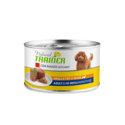 TRAINER NATURAL DOG ADULT MINI MANZO E RISO LATTINA 150 GR