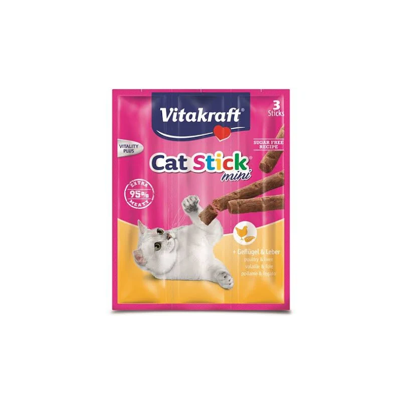 VK CAT STICK MINI POLLO E FEGATO 3 X 18 GR