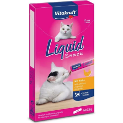 VK CAT SNACKS LIQUID POLLO