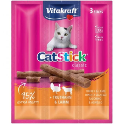 VK CAT STICK MINI TACCHINO E AGNELLO 3 X 18 GR