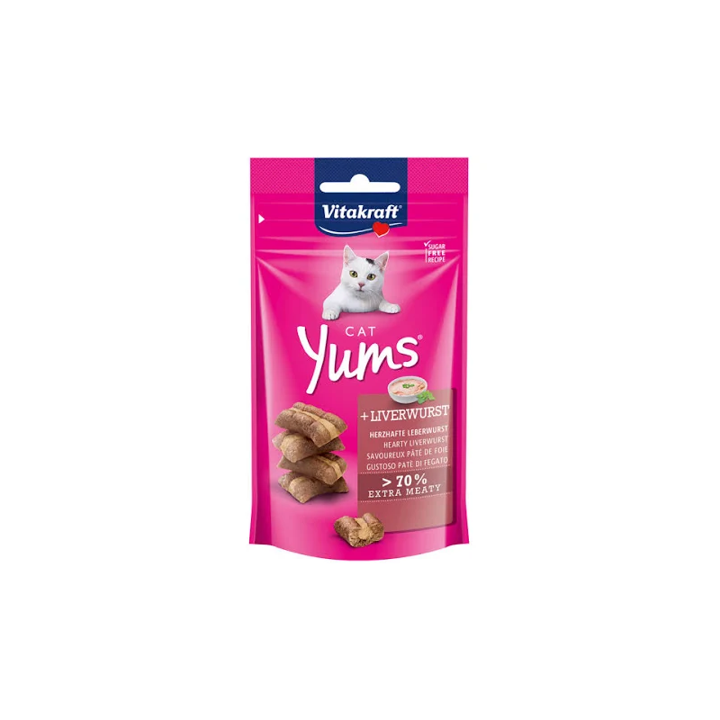 VK CAT YUMS PATE' FEGATO 40 GR