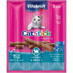 VK CAT STICK MINI SOGLIOLA E OMEGA 3 3 X 18 GR