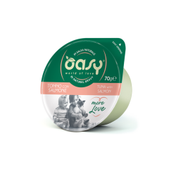 OASY CAT MORE LOVE TONNO E SALMONE CUP 70 GR