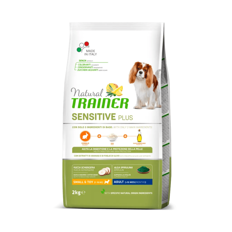 TRAINER NATURAL DOG SENSITIVE ADULT MINI CONIGLIO 2 KG