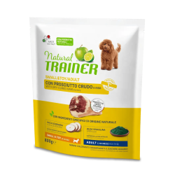 TRAINER NATURAL DOG ADULT MINI PROSCIUTTO E RISO 800 GR