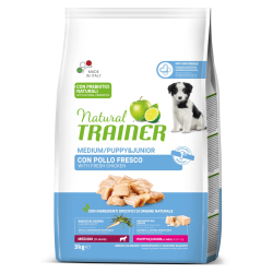 TRAINER NATURAL DOG PUPPY & JUNIOR MEDIUM 3 KG