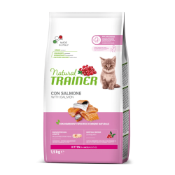 TRAINER NATURAL CAT KITTEN SALMONE 1,5 KG