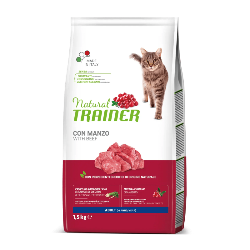 TRAINER NATURAL CAT ADULT MANZO 1,5 KG