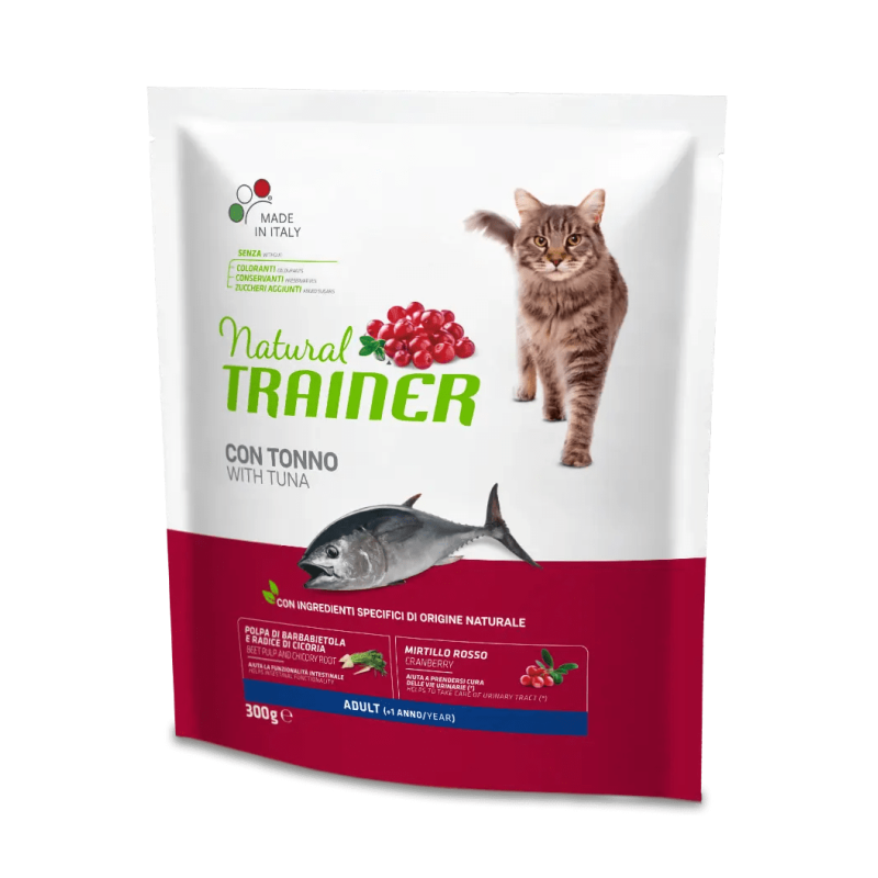 TRAINER NATURAL CAT ADULT TONNO 300 GR