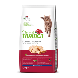 TRAINER NATURAL CAT ADULT POLLO 1,5 KG