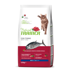 TRAINER NATURAL CAT ADULT TONNO 1,5 KG