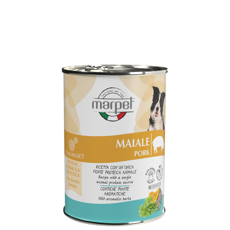 AEQUILIBRIA VET DOG MAIALE 410 GR