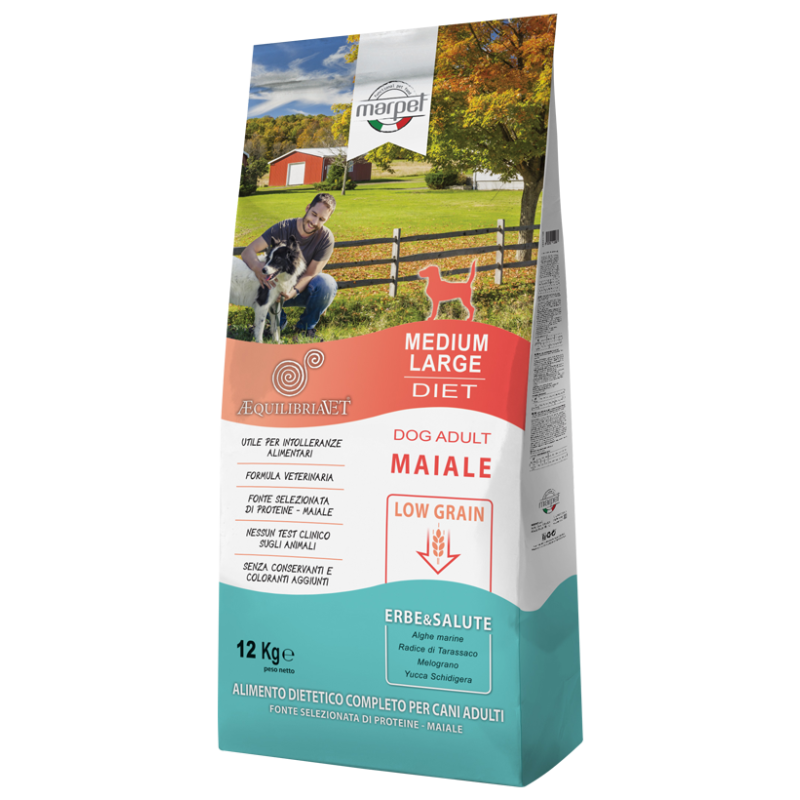 AEQUILIBRIA DOG MAIALE ADULT MEDIO 1,5 KG