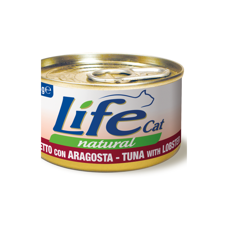 LIFE CAT TONNO E ARAGOSTA LATTINA 85 GR