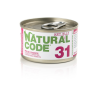 NATURAL CODE GATTO POLLO E CAROTE JELLY LATTINA 85 GR