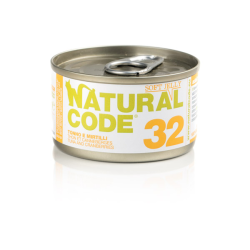 NATURAL CODE GATTO TONNO E MIRTILLI JELLY LATTINA 85 GR