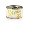 NATURAL CODE GATTO TONNO E MIRTILLI JELLY LATTINA 85 GR