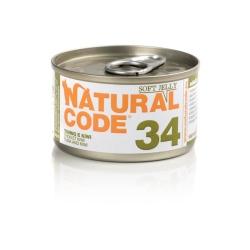 NATURAL CODE GATTO TONNO E KIWI LATTINA 85 GR