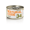 NATURAL CODE GATTO TONNO E KIWI LATTINA 85 GR