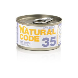 NATURAL CODE GATTO TONNO E PAPAYA LATTINA 85 GR