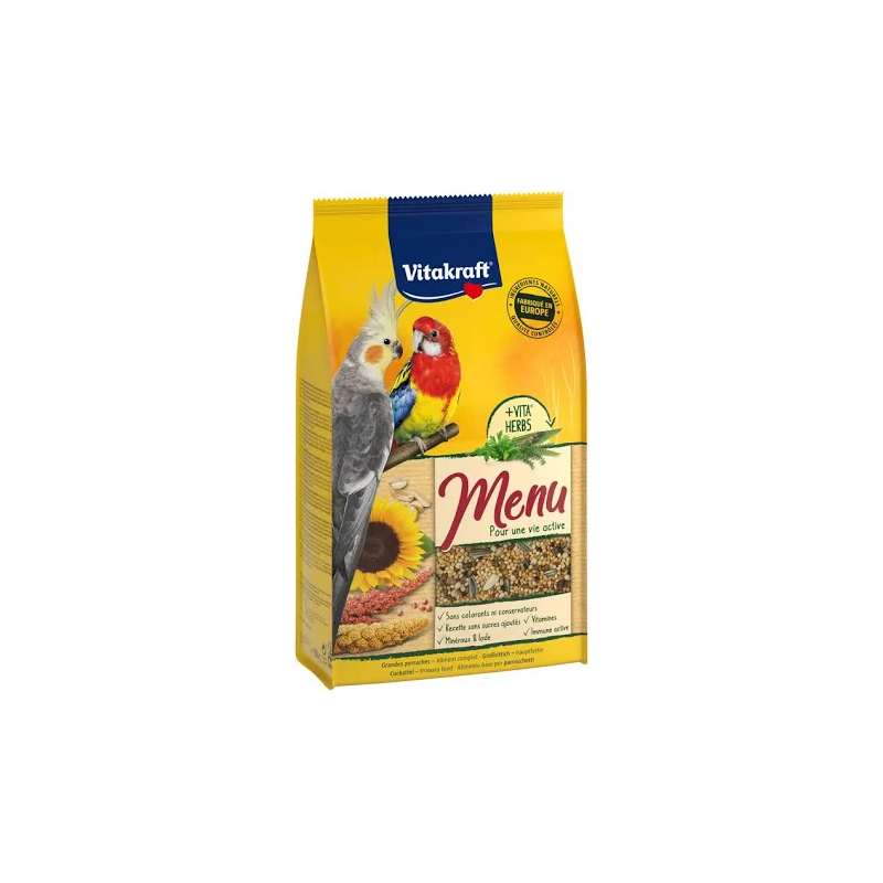 VK MENÙ PREMIUM PER PARROCCHETTI 1 KG