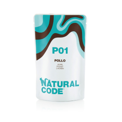 NATURAL CODE GATTO  POLLO BUSTINA 70 GR