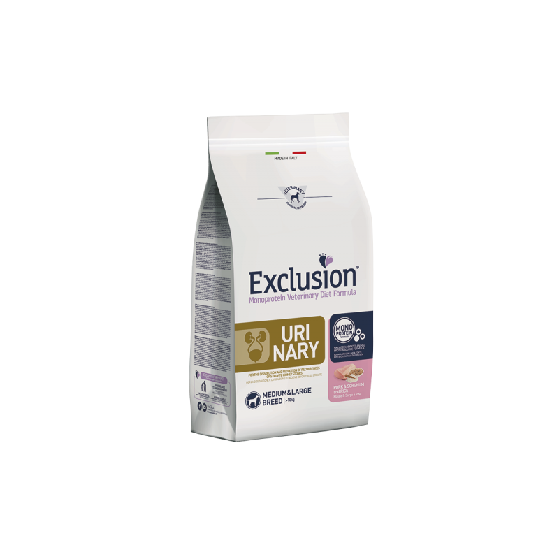 EXCLUSION DOG URINARY MEDIO/MAXI 12 KG