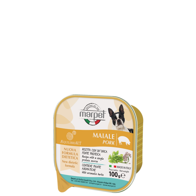 AEQUILIBRIA VET DOG MAIALE 100 GR