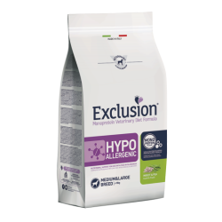 EXCLUSION DOG HYPO ADULT INSETTI E PISELLI MEDIO/MAXI 2 KG