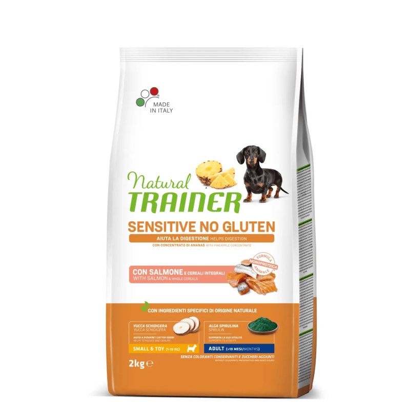 TRAINER NATURAL DOG SENSITIVE ADULT MINI SALMONE 2 KG