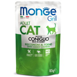 GRILL CAT ADULT CONIGLIO BUSTINA 85 GR