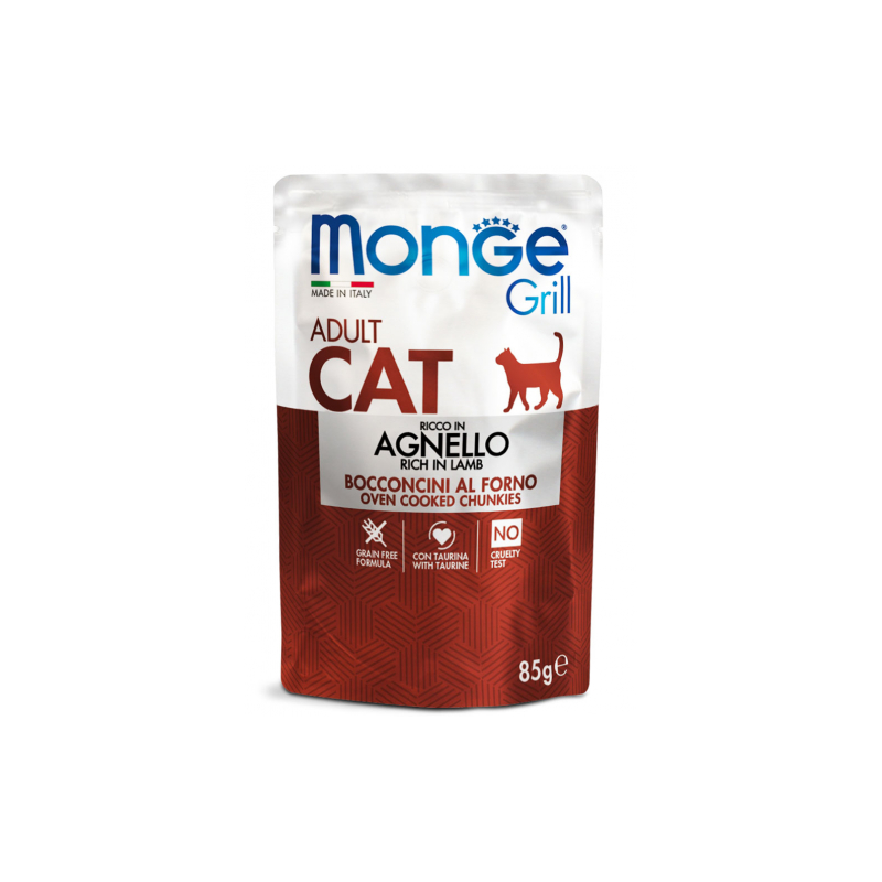 GRILL CAT ADULT AGNELLO BUSTINA 85 GR