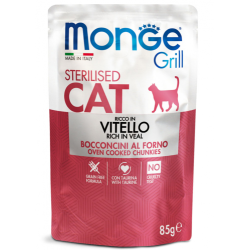 GRILL CAT STERILIZED VITELLO BUSTINA 85 GR