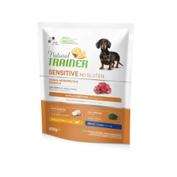 TRAINER NATURAL DOG SENSITIVE ADULT MINI AGNELLO 800 GR